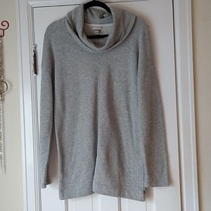 a new day Grey Cowl Neck Tunic Large